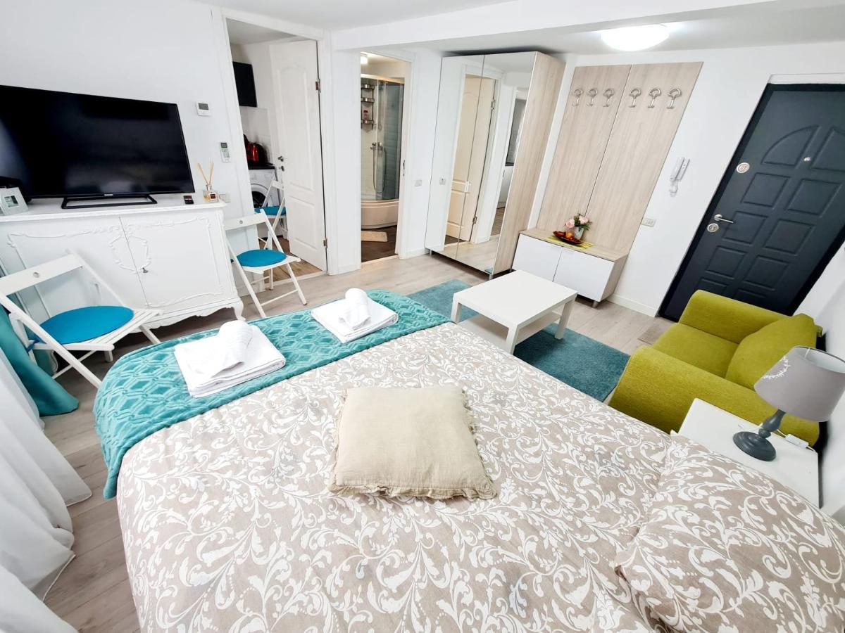 Ferienwohnung Modern Studio Park Carol Unirii - Lam1 Bukarest Exterior foto